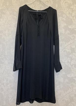 Шелковое платье премиум бренд strenesse. размер s-м.