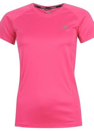 Футболка karrimor short sleeve run pink, размер м