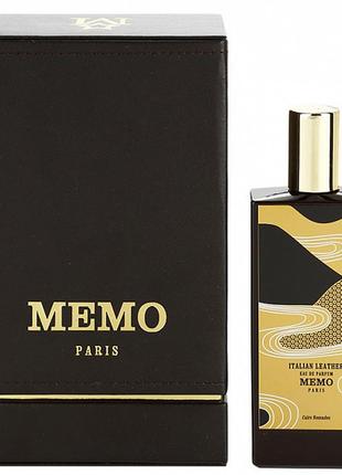 Memo italian leather (тестер luxury orig.pack!) edp 75ml