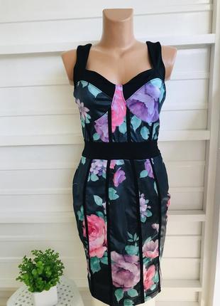Цветочное платье jane norman