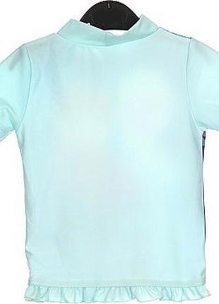 Солнцезащитная плавательная футболка купальник disney anna & elsa 18-24мес3 фото