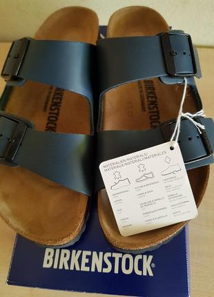 Полностью кожаные cланцы, шлепки birkenstock оригинал р.392 фото