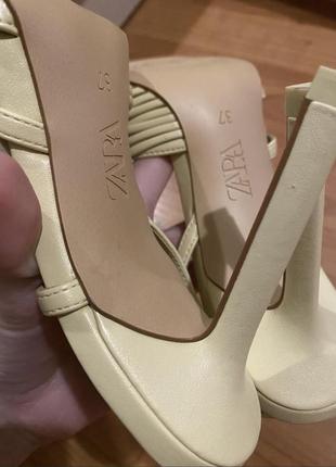 Туфли лодочки zara3 фото