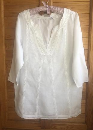 Блузка лён италия