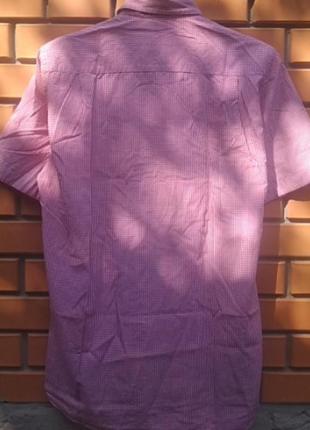 Рубашка в клетку с коротким рукавом от известного бренда barbour2 фото