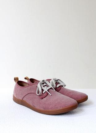Мужские текстильные  мокасины clarks