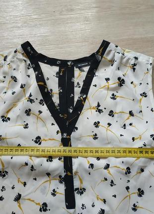 Шифоновая блузка/блуза р.46-485 фото