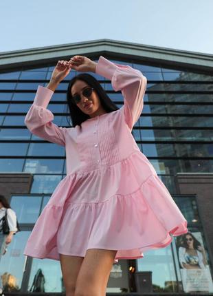 Платье "naomi" розовый5 фото