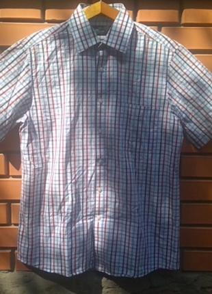 Літня сорочка в клітку від бренду marks & spencer
