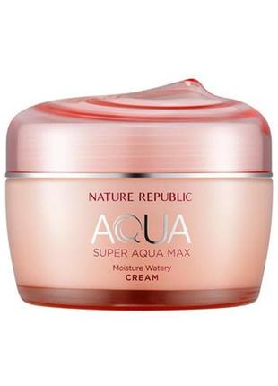 Nature republic super aqua max moisture watery cream