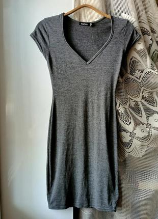 Базовое платье футболка