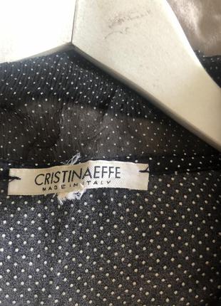 Шовкова блуза італійського бренду cristinaeffe3 фото