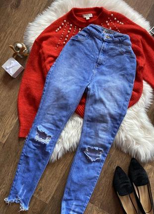 Обтягивающие джинсы3 фото