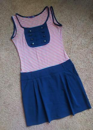 Яркое платье сарафан сукня gloria romana  р.s-м