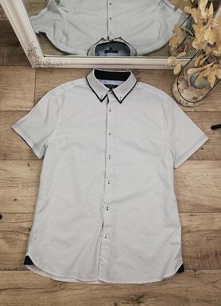 Фірмова стильна натуральна сорочка george 100% коттон