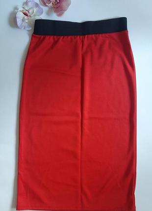 Яркая юбочка-миди