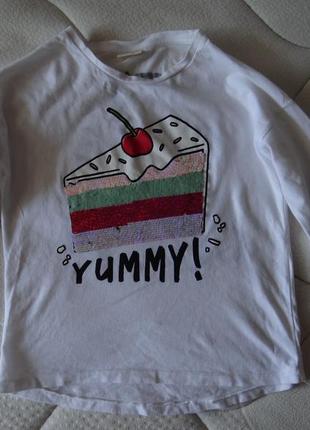 Испанская лёгкая кофточка zara на возраст 5-6 лет