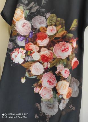 Классное платье цветочный принт франция2 фото