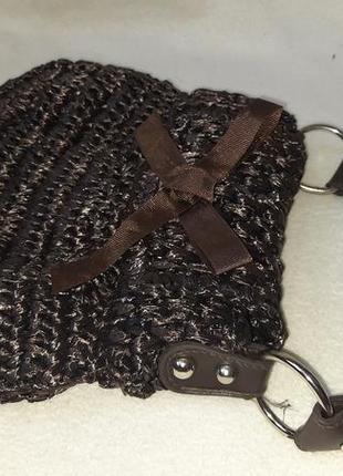 Вязаная сумочка3 фото