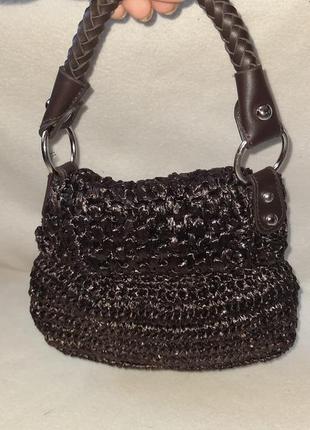 Вязаная сумочка2 фото