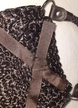 Вязаная сумочка8 фото