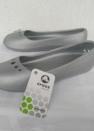 Балетки crocs р. 371 фото