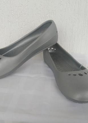 Балетки crocs р. 372 фото