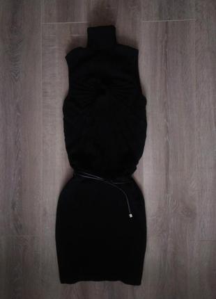 Чёрное платье polo garage1 фото