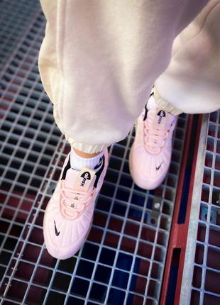 Nike air max 720 818 "pink/violet/rose" розовые нежные кроссовки найк для бега тренировок жіночі рожеві кросівки для фітнесу5 фото