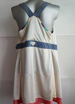 Платье-сарафан diesel с яркими полосами3 фото