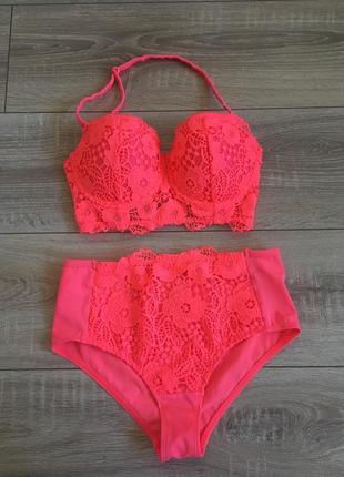 Купальник с гипюром от ann summers, 70b/34