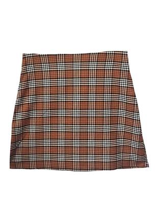Оригинальная короткая юбка от бренда monki  05024470012 разм. 342 фото