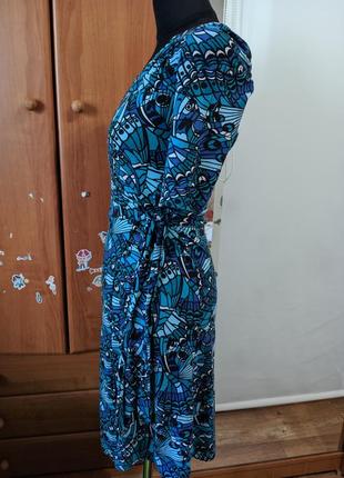 Платье с запахом, вискоза 3