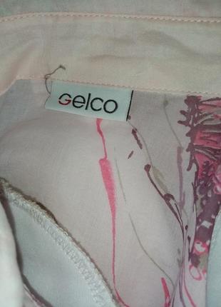 Блузка з бавовни бренд gelco4 фото