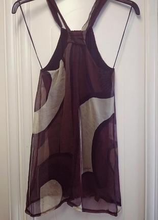 Топ, блуза шелк 100%, итальялия, новая