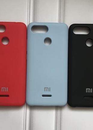Чехол original soft case для xiaomi redmi 6