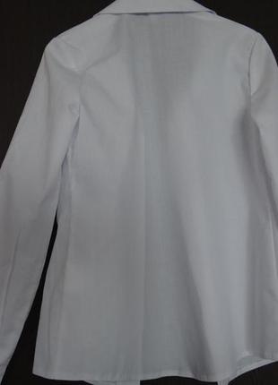 Школьная белая блузка lc waikiki на возраст 7-8 лет2 фото