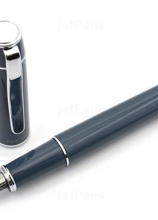 Pilot prera fountain pen - slate gray - fine nib ручка перьевая грифельно-серая коллекционная япония10 фото