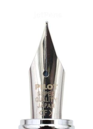 Pilot prera fountain pen - slate gray - fine nib ручка перьевая грифельно-серая коллекционная япония8 фото