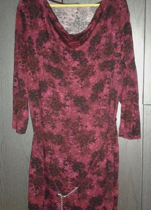 Стильное платье-туника gina benotti, размер 44/xl-xxl.