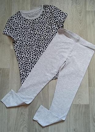 Футболочка george +лосинки george на 8-9 лет