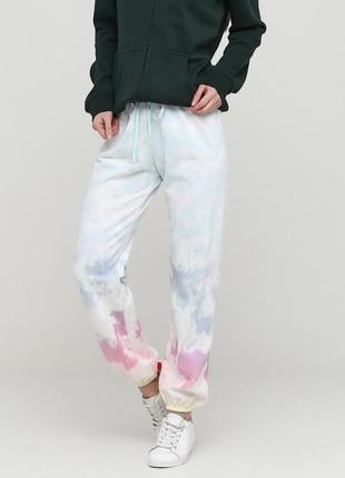 Модные спортивные штаны тай дай/ штанишки tie dye