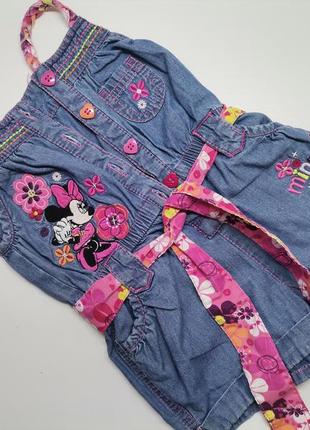 Ромпер джинсовий