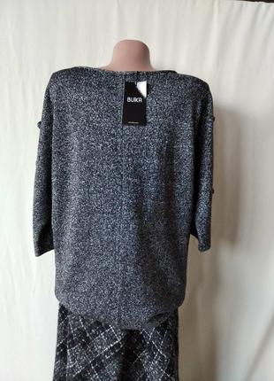 Стильний светр з люрексовою ниткою, м3 фото