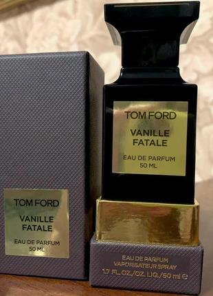 Tom ford vanille fatale💥оригинал 1,5 мл распив аромата затест7 фото
