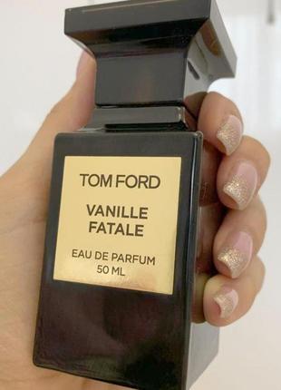 Tom ford vanille fatale💥оригинал 1,5 мл распив аромата затест9 фото