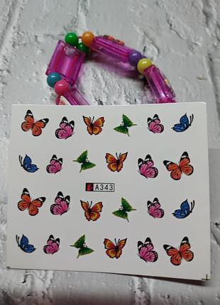 Наклейки для ногтей маникюра дизайна для нігтів манікюру