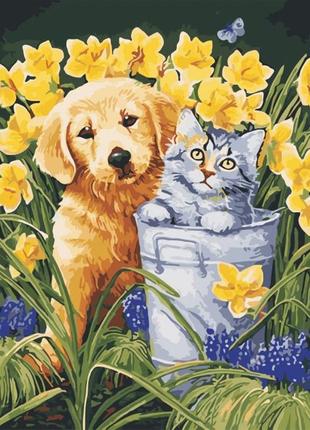 Картина за номерами artstory 40*40 в саду