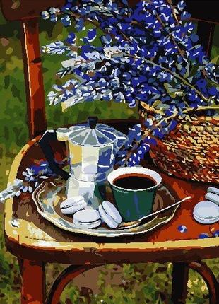 Картина за номерами artstory 40*50 літо на дачі