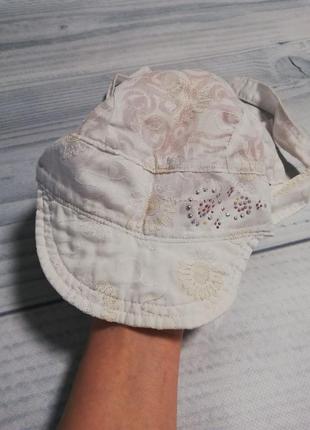 Біла легка косинка, панамка , кепка